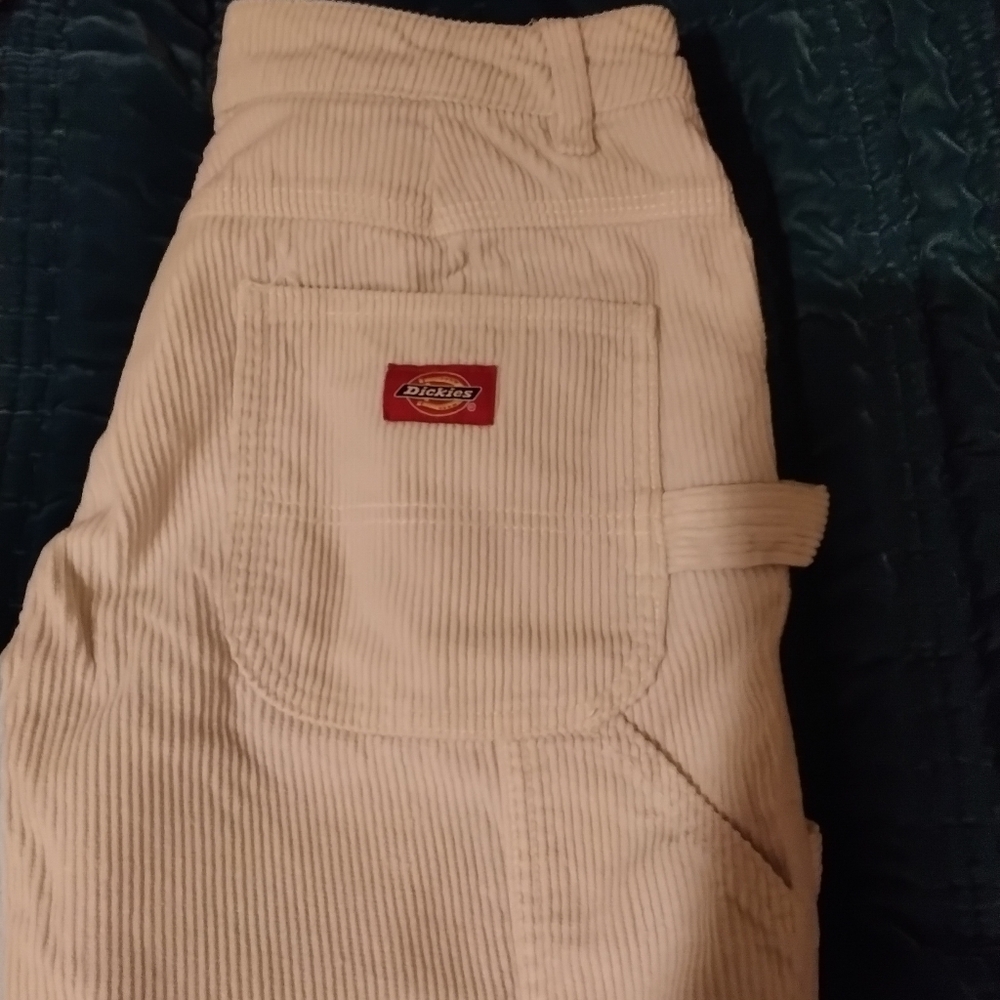 Dickies Men's Off-White Corduroy Pants